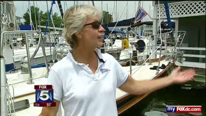 Sail Solomons on Fox 5 News