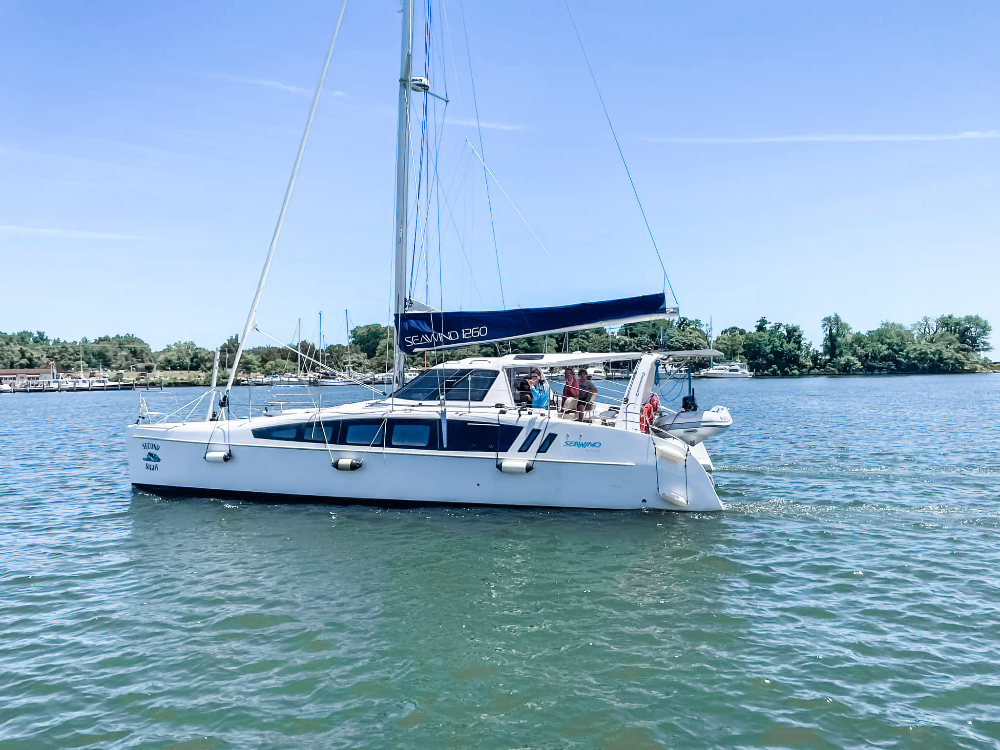 bareboat sailboat charter chesapeake bay